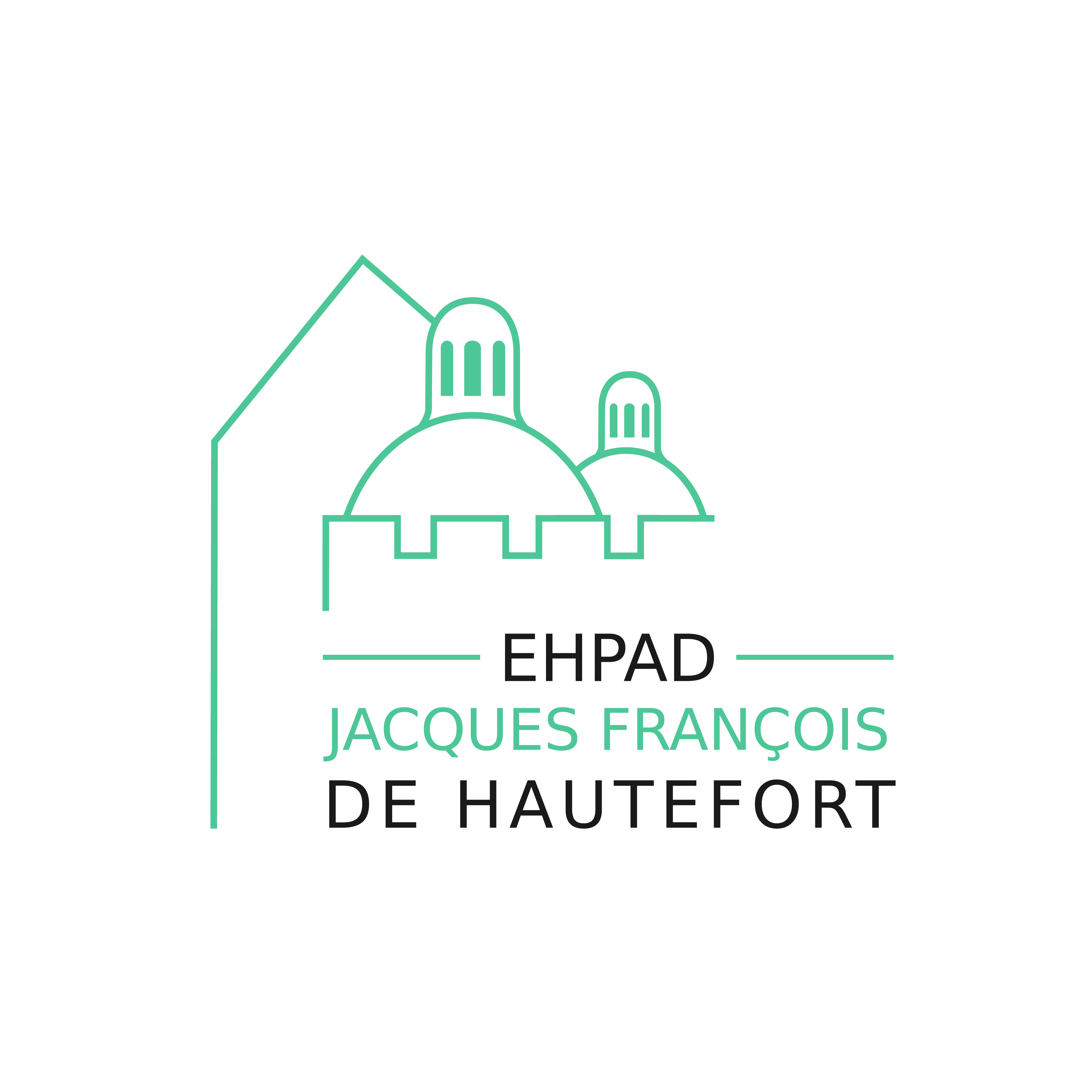 Logo blanc de EHPAD JACQUES FRANÇOIS